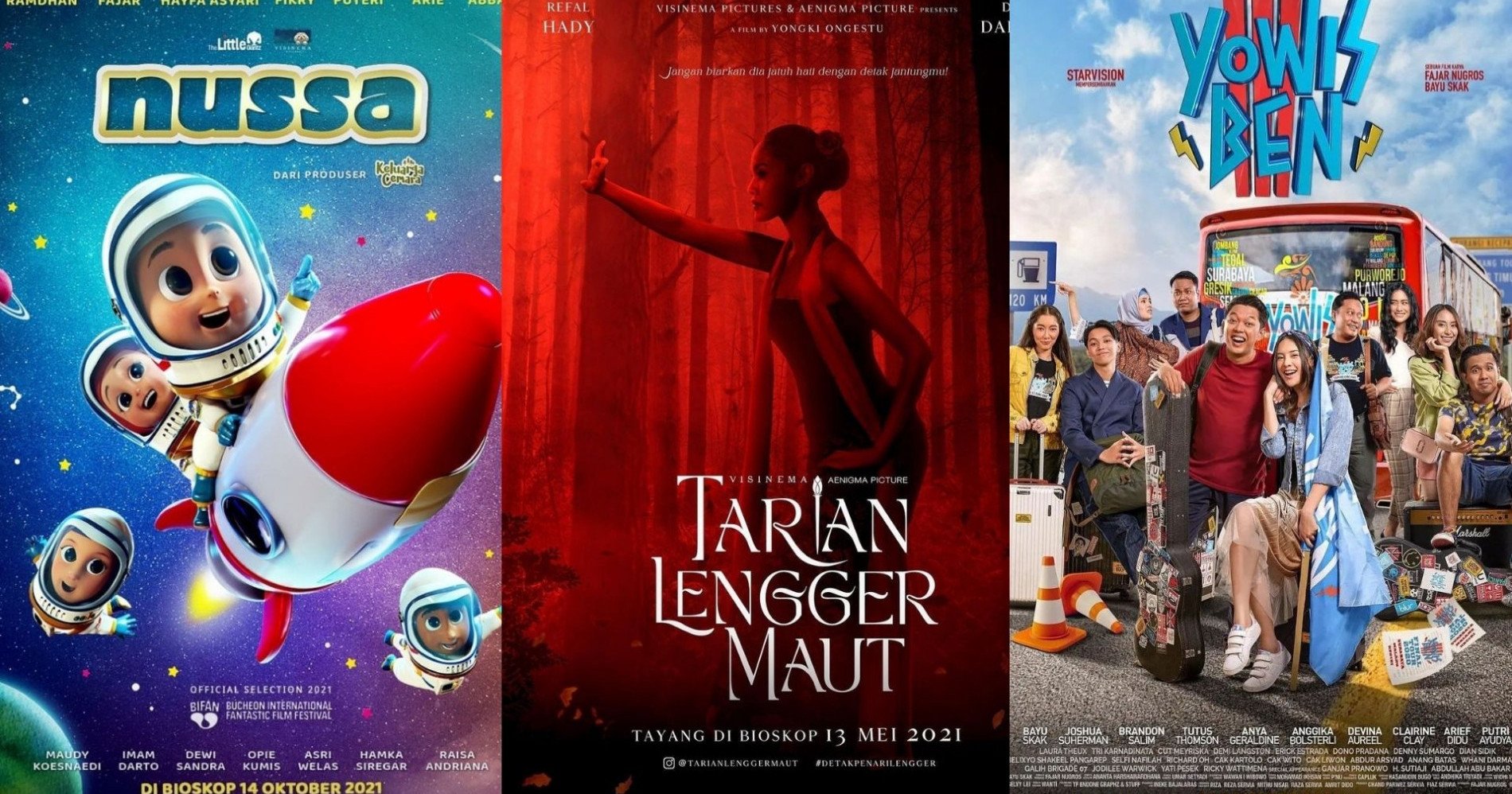 Ini 5 Film Indonesia Paling Banyak Ditonton Sepanjang 2021